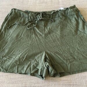 Banana Republic M Olive Green Women's Shorts